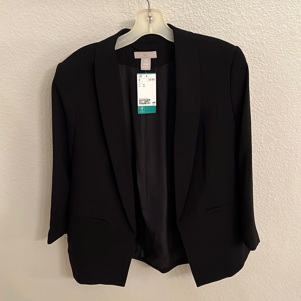 H&M black blazer